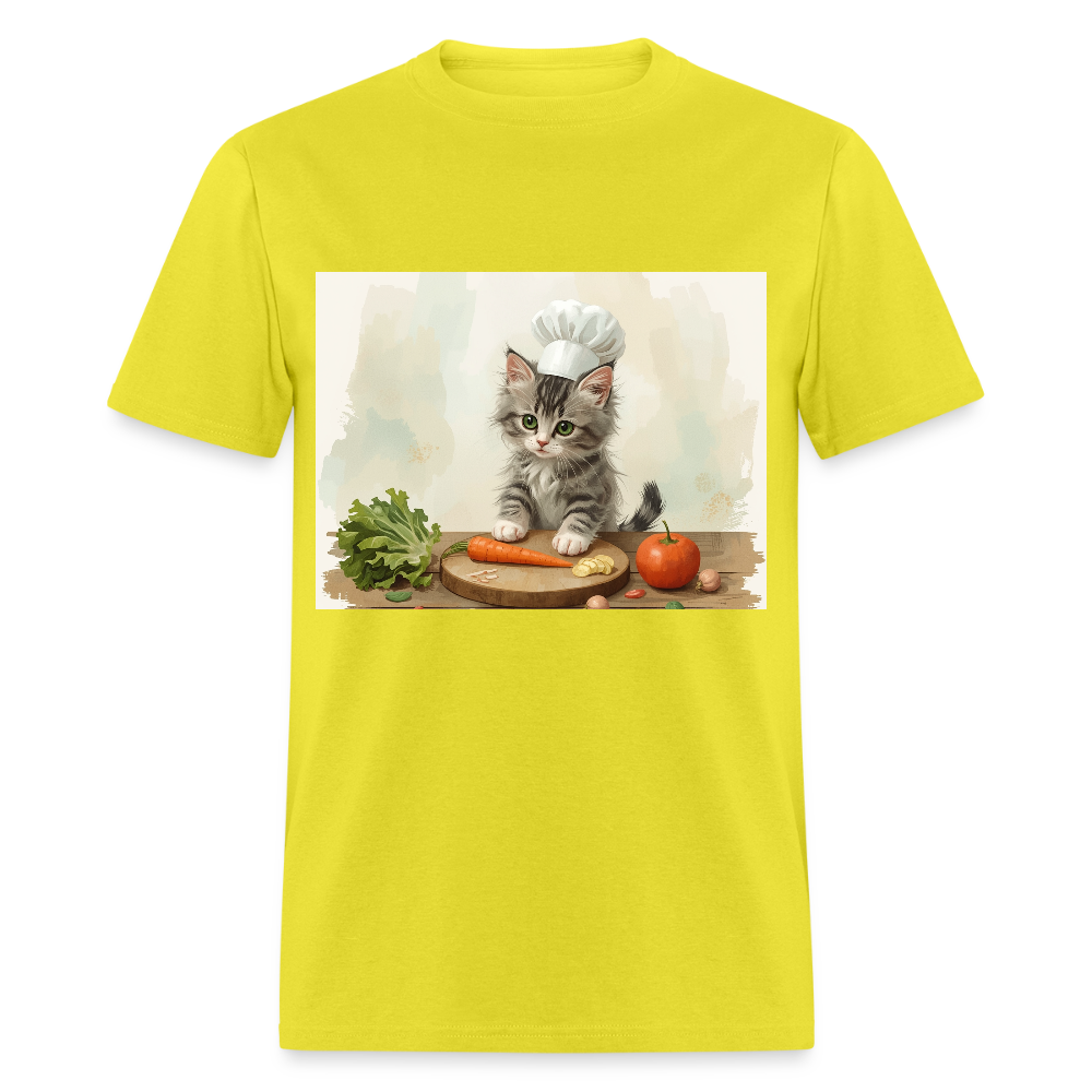 Cooking Kitten - yellow