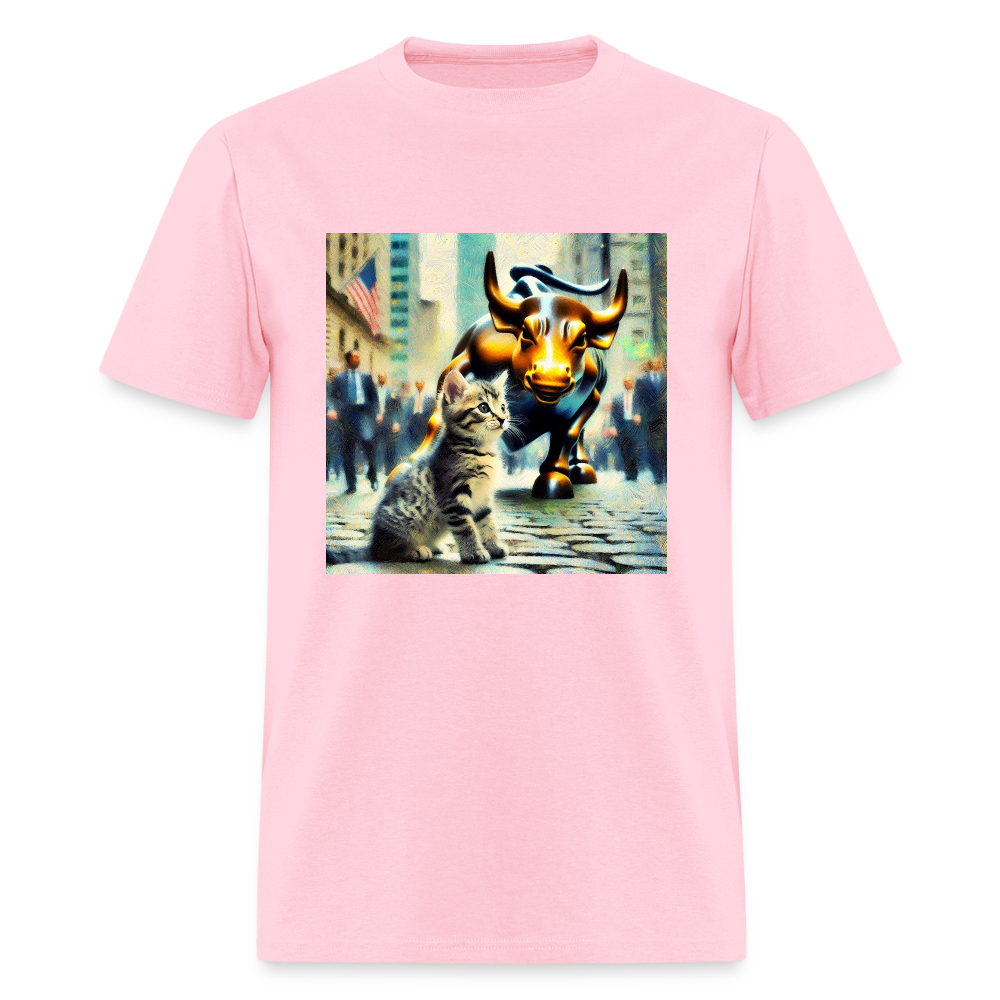 Wall Street Cat - pink