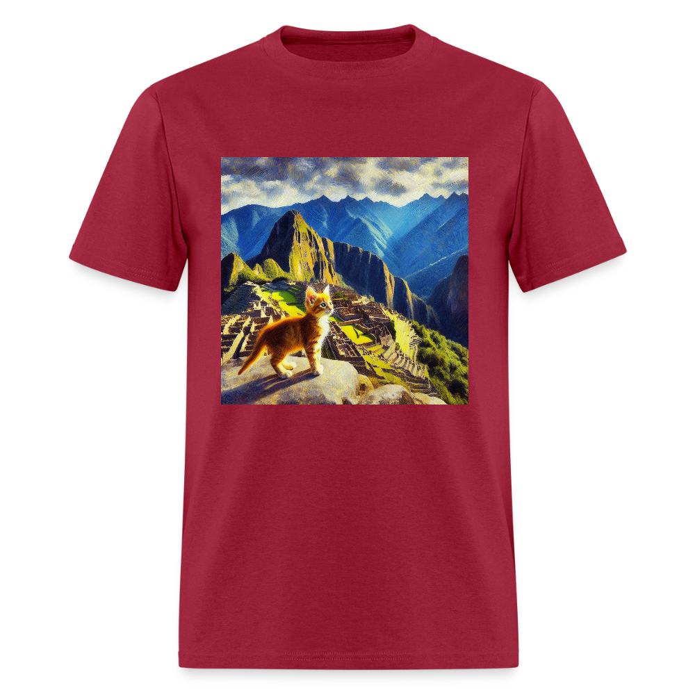 Machu Picchu Kitten - dark red