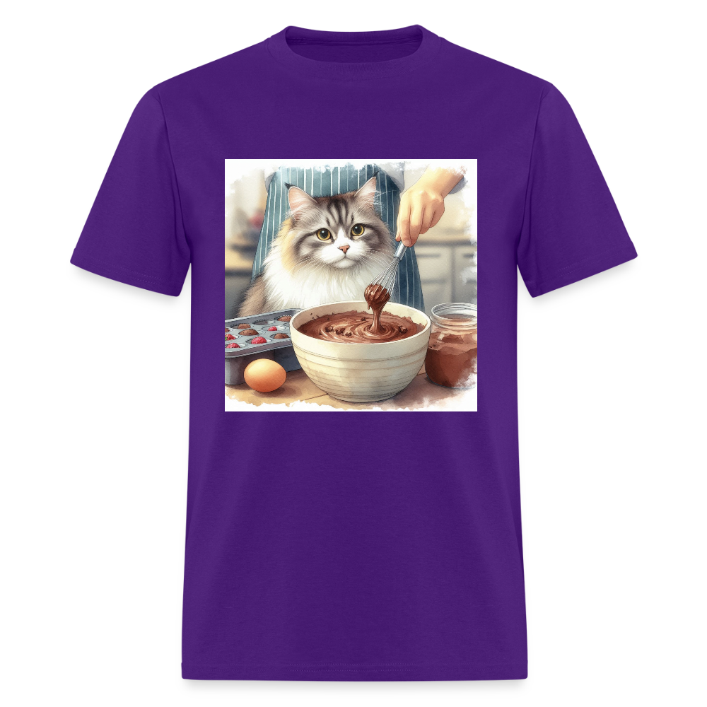 Baking Cat - purple