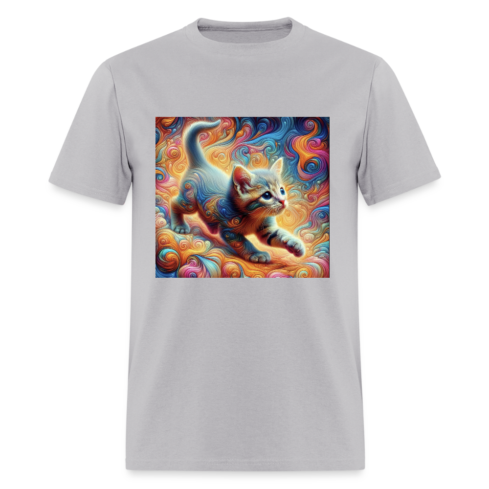 Tie Dye Kitten - gravel 