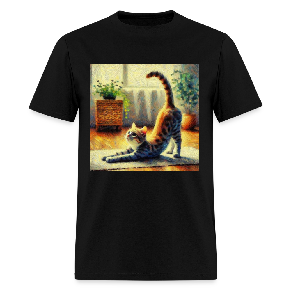 Yoga Cat - black