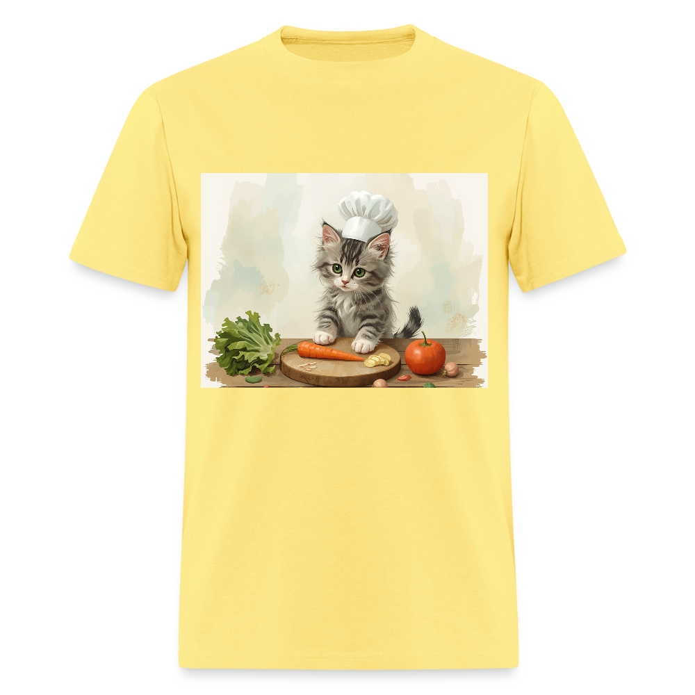 Cooking Kitten - cornsilk
