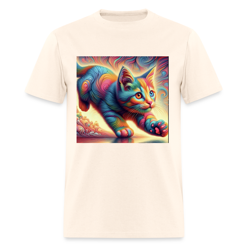 Tie Dye Kitten - natural