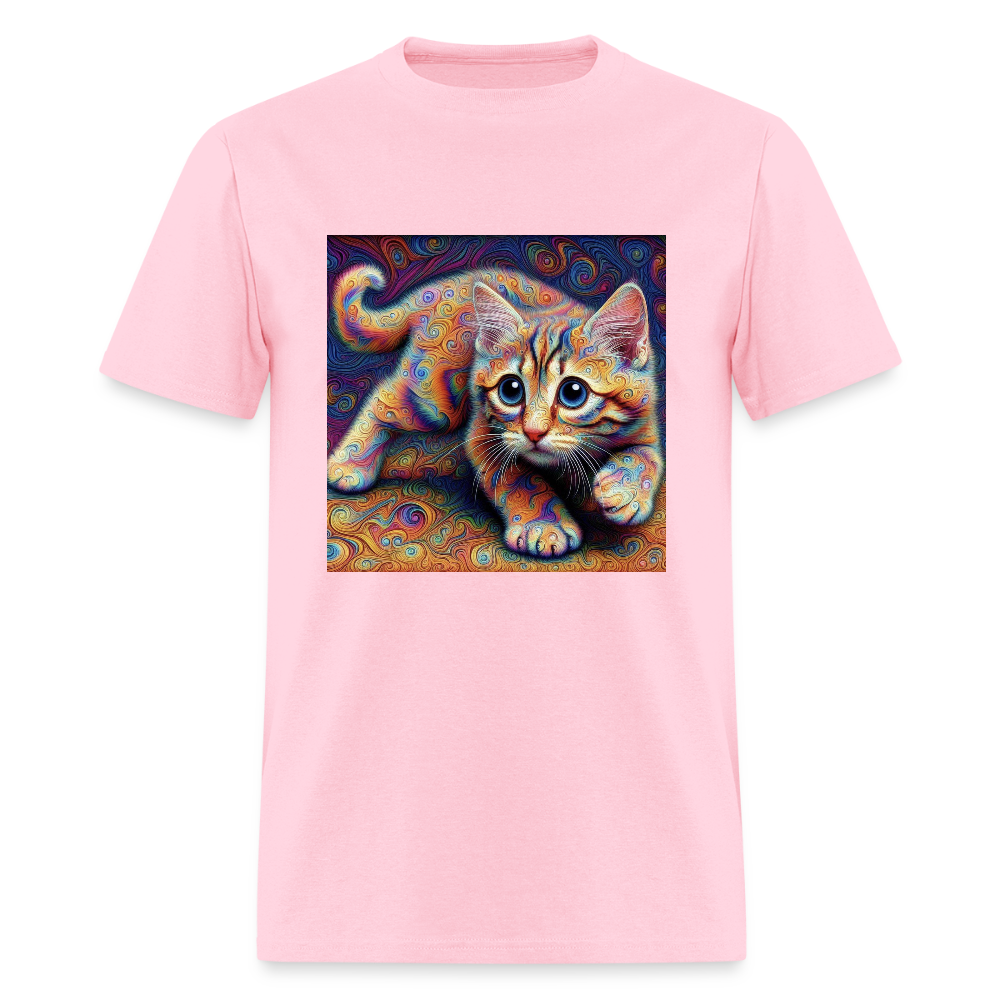 Tie Dye Kitten - pink
