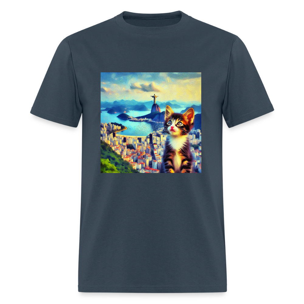 Rio de Janeiro Cat -  blue dusk