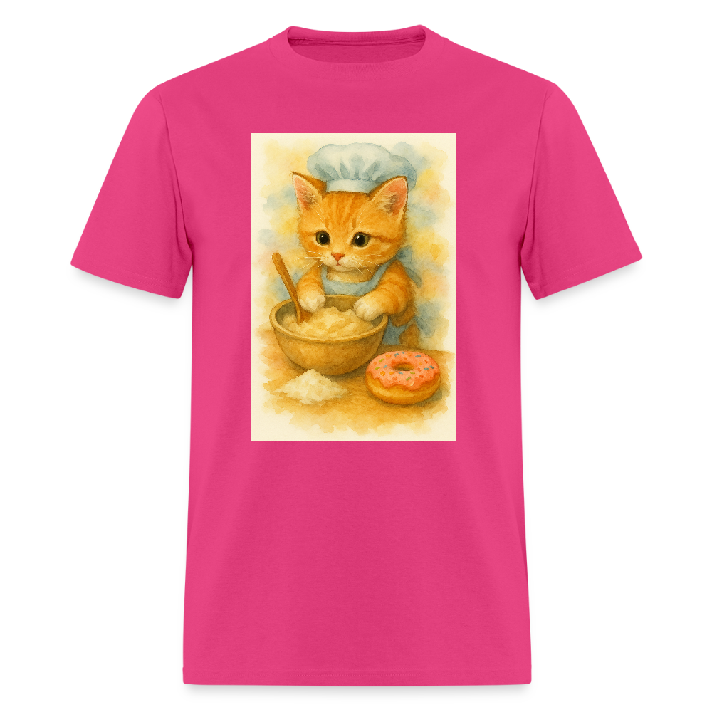 Baking Kitten - fuchsia
