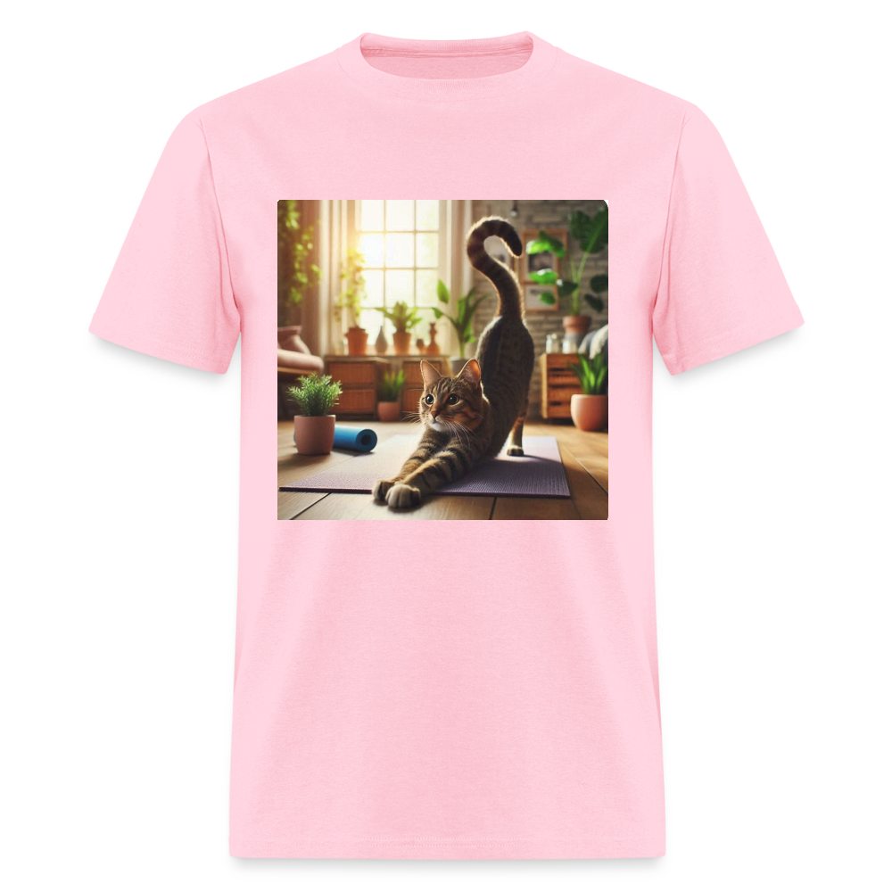 Yoga Cat - pink
