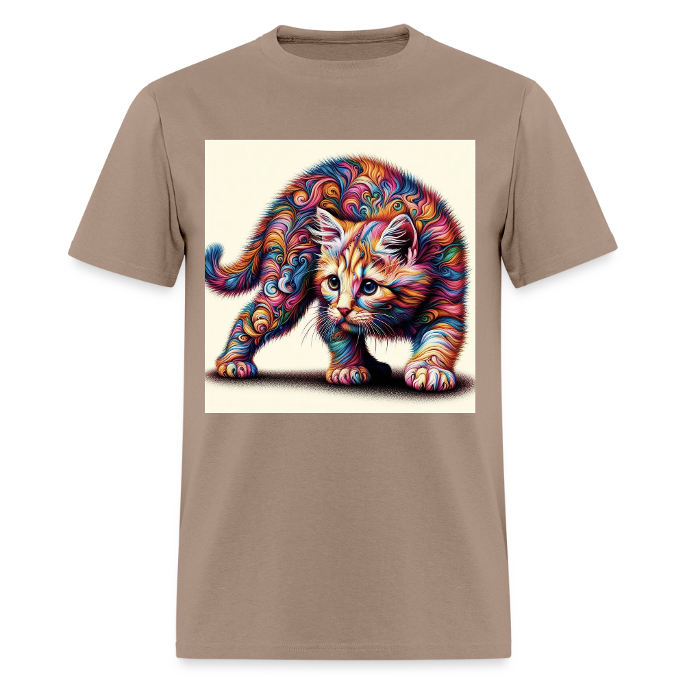 Tie Dye Kitten - brown savana