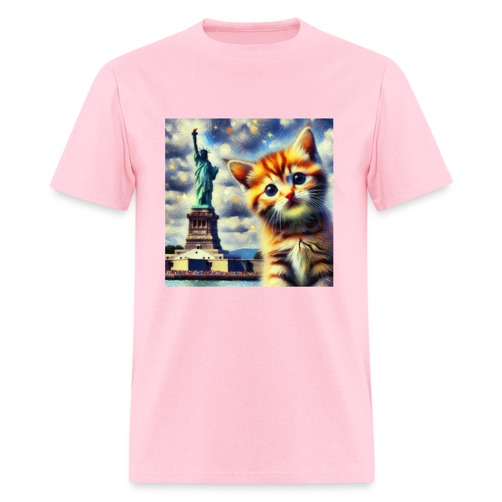 Statue of Liberty Kitten - pink