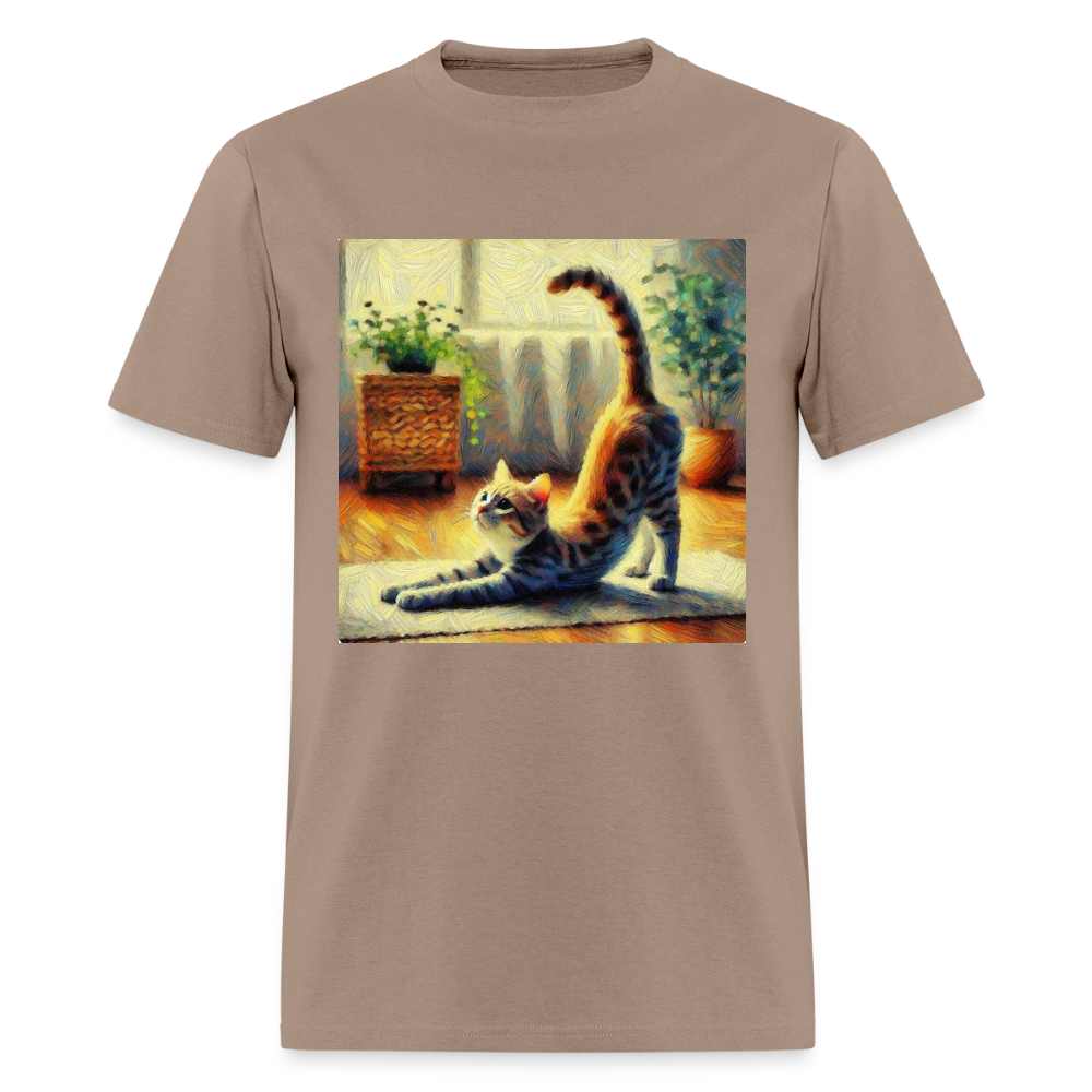 Yoga Cat - brown savana