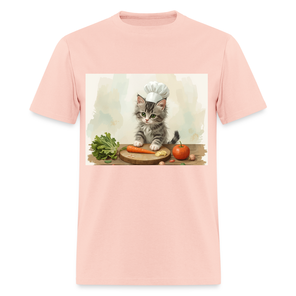 Cooking Kitten - blush pink 