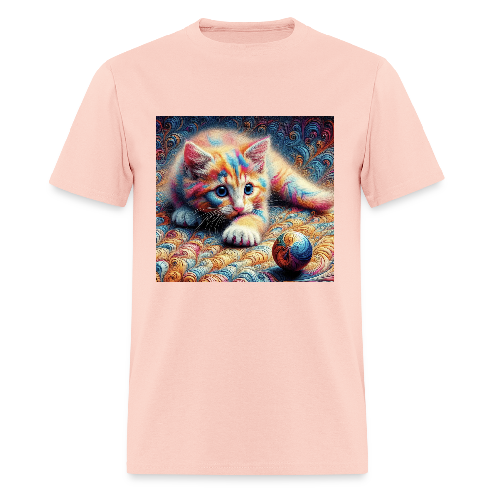 Tie Dye Kitten - blush pink 