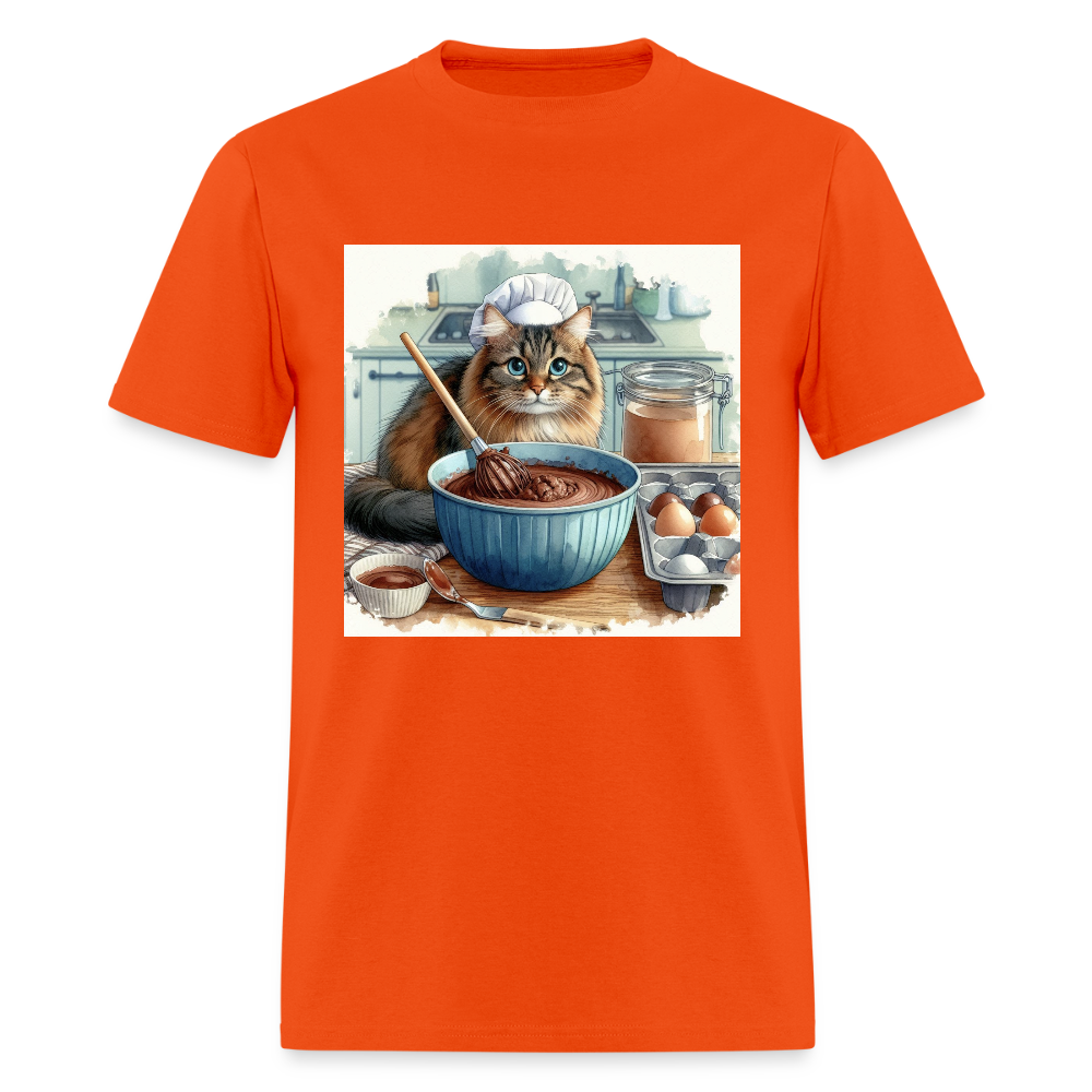 Baking Cat - orange