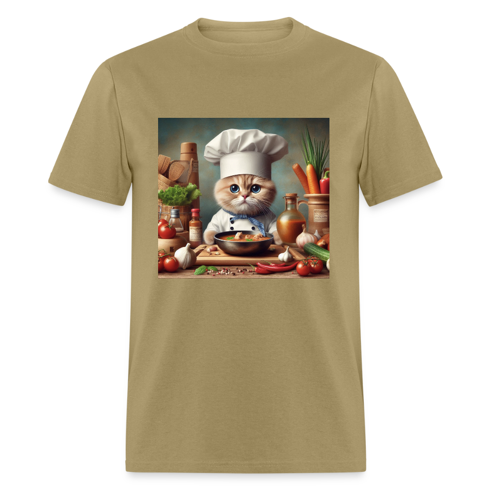 Cooking Cat - khaki
