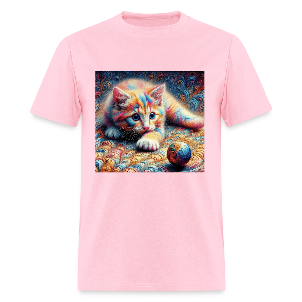 Tie Dye Kitten - pink