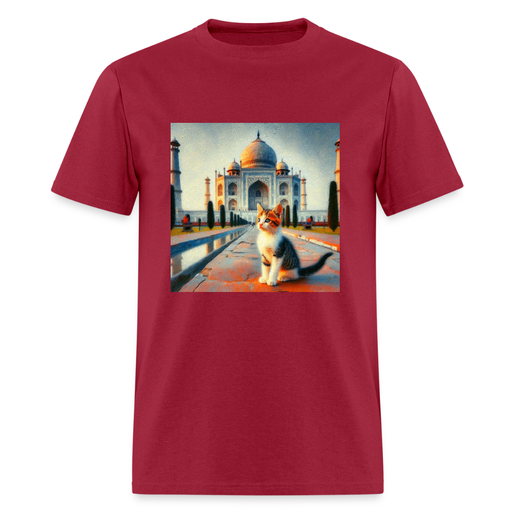 Taj Mahal Cat - dark red