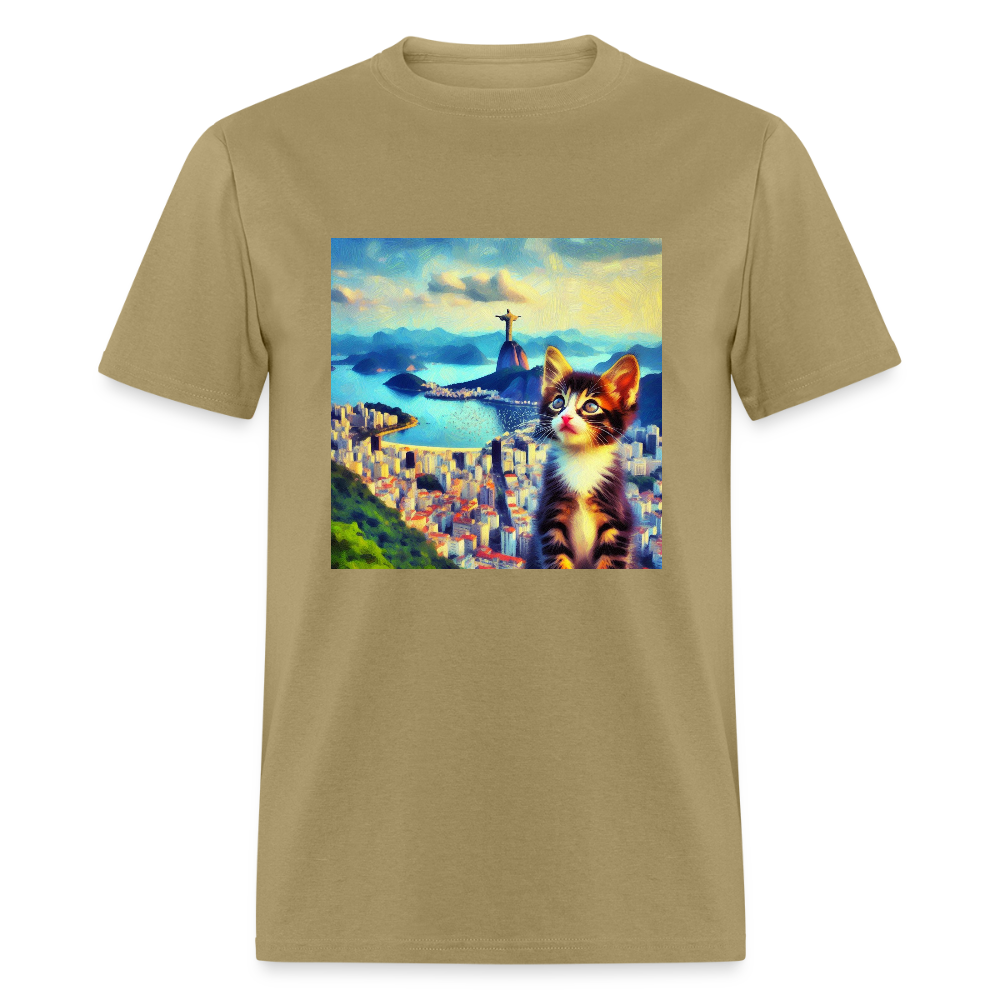 Rio de Janeiro Cat - khaki