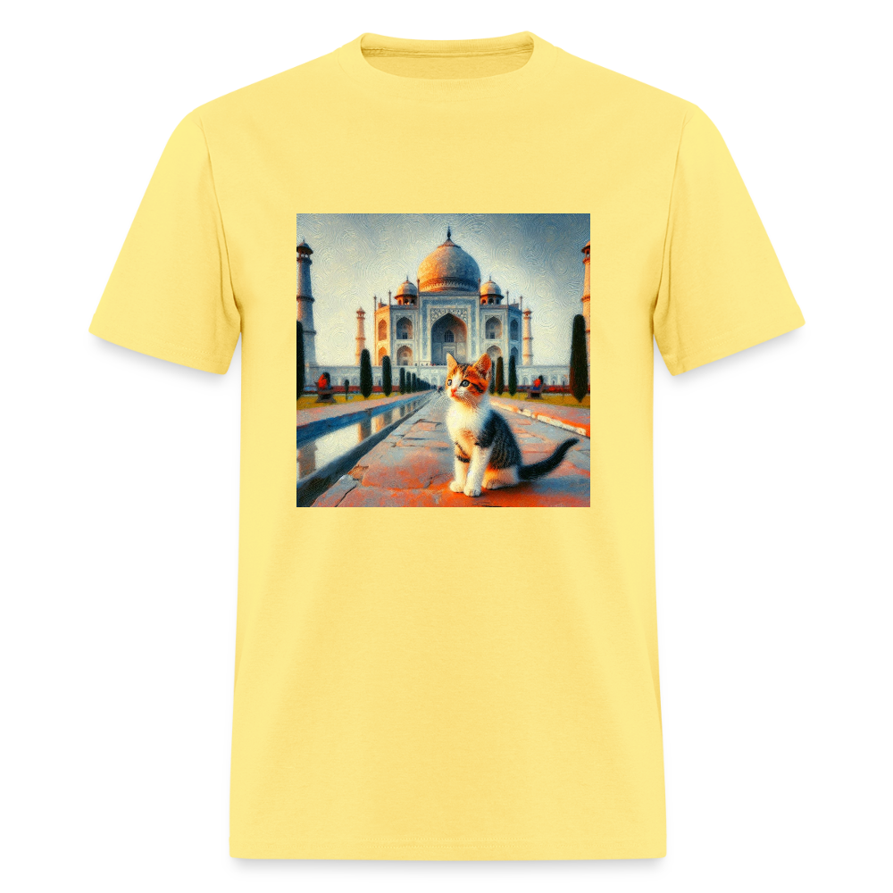 Taj Mahal Cat - cornsilk