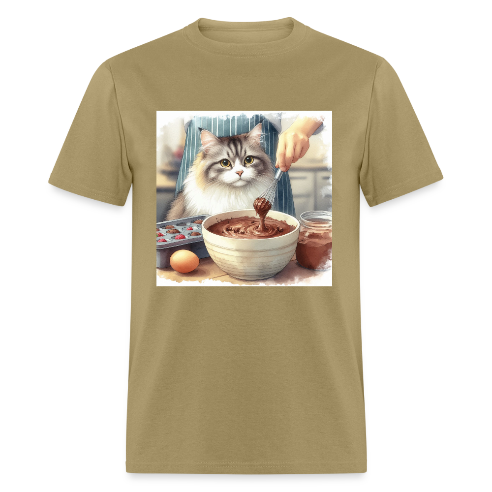 Baking Cat - khaki