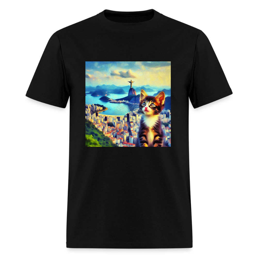 Rio de Janeiro Cat - black