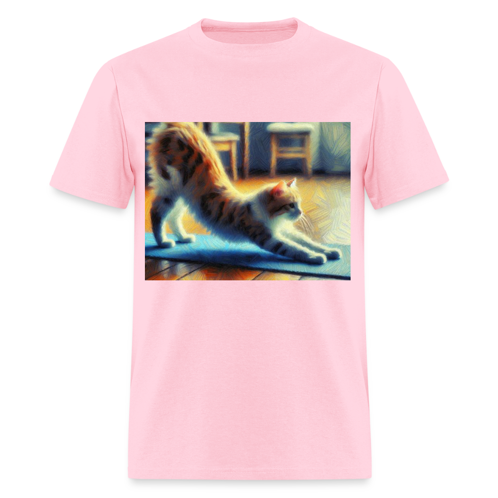 Yoga Cat - pink