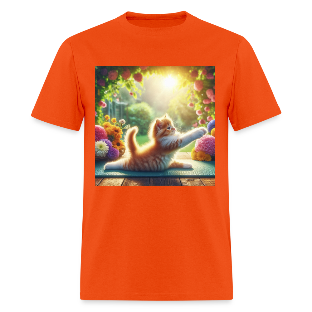 Yoga Kitten - orange