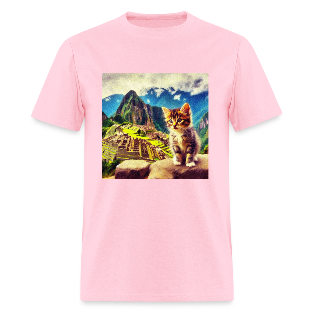Machu Picchu Kitten - pink