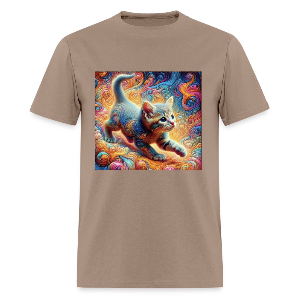 Tie Dye Kitten - brown savana