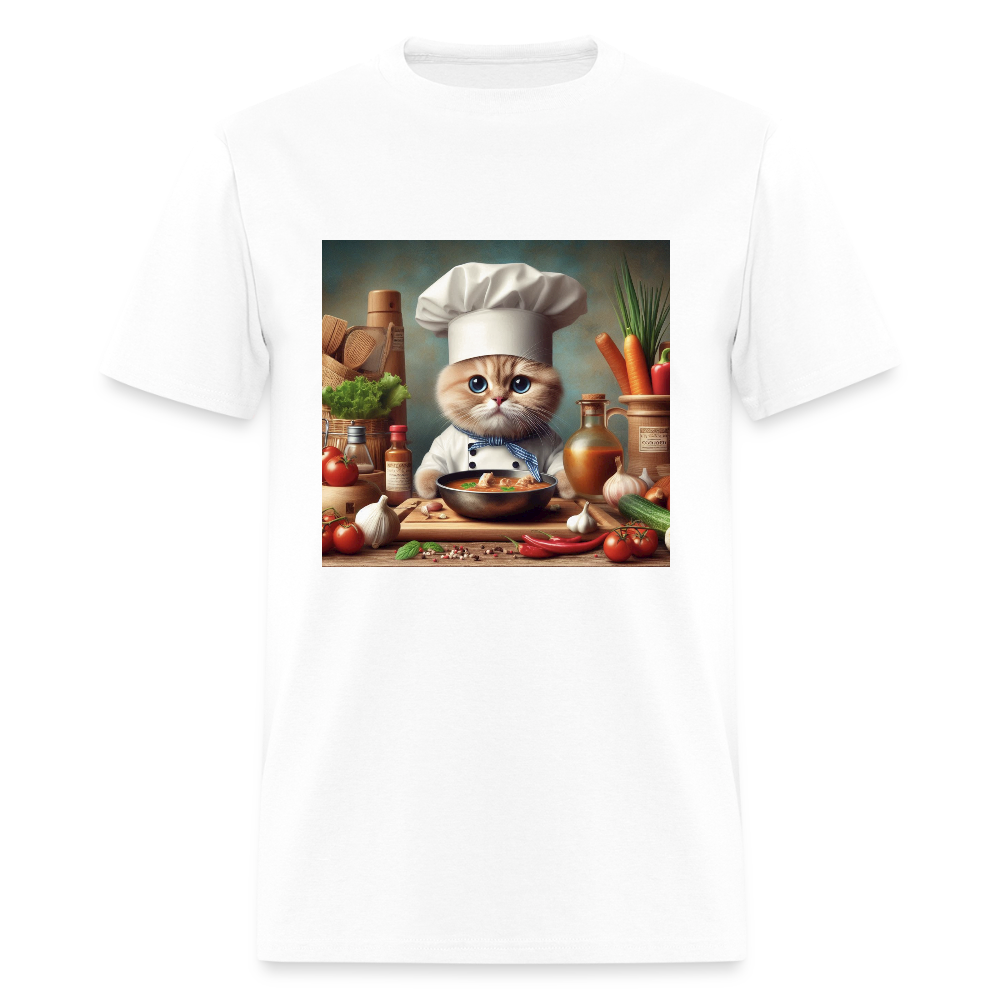 Cooking Cat - white