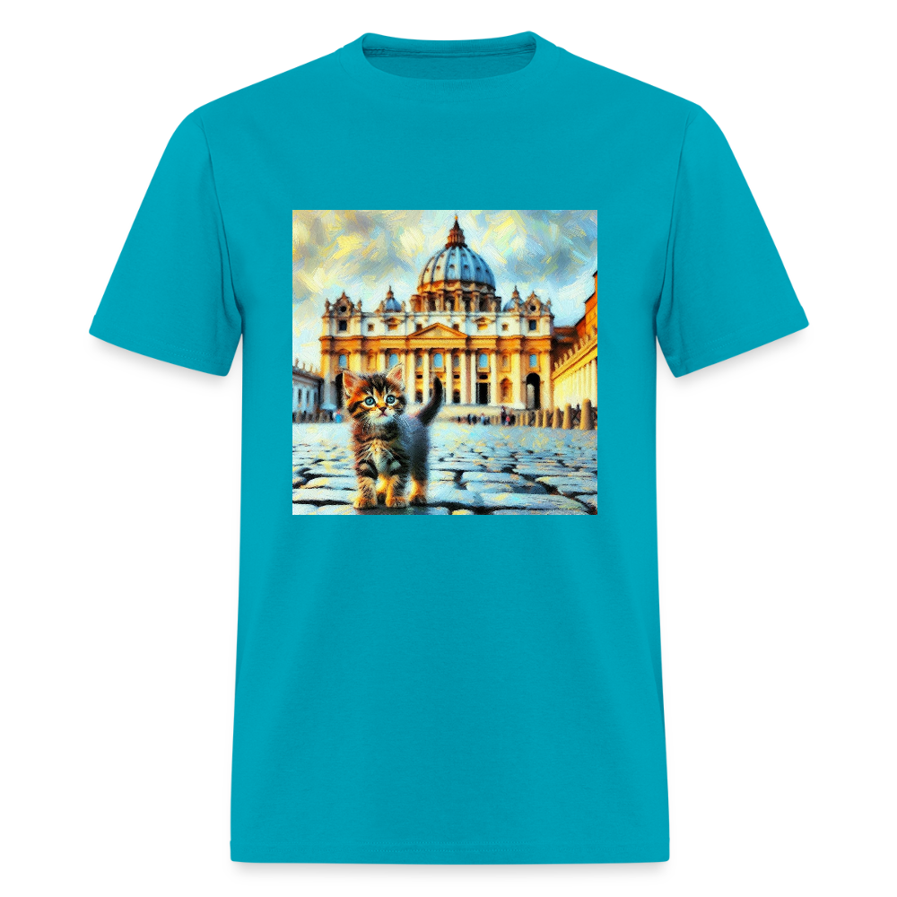 Vatican Kitten - turquoise