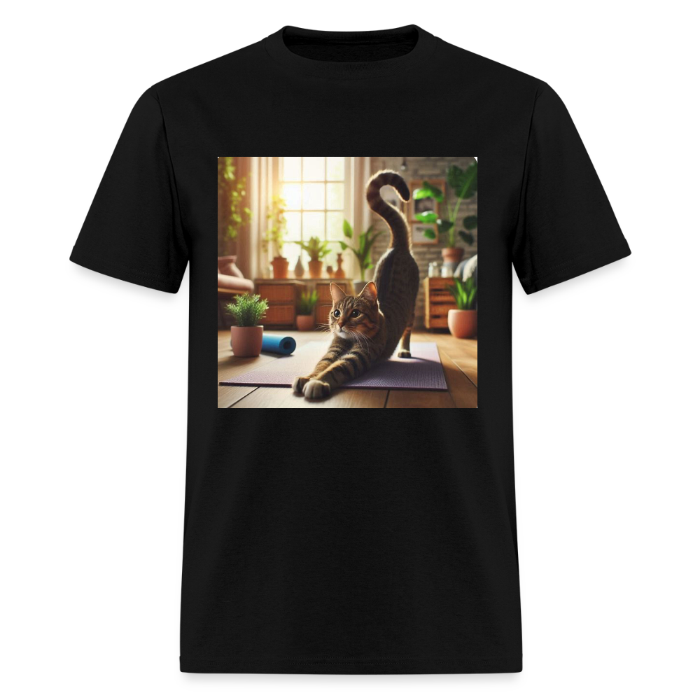 Yoga Cat - black