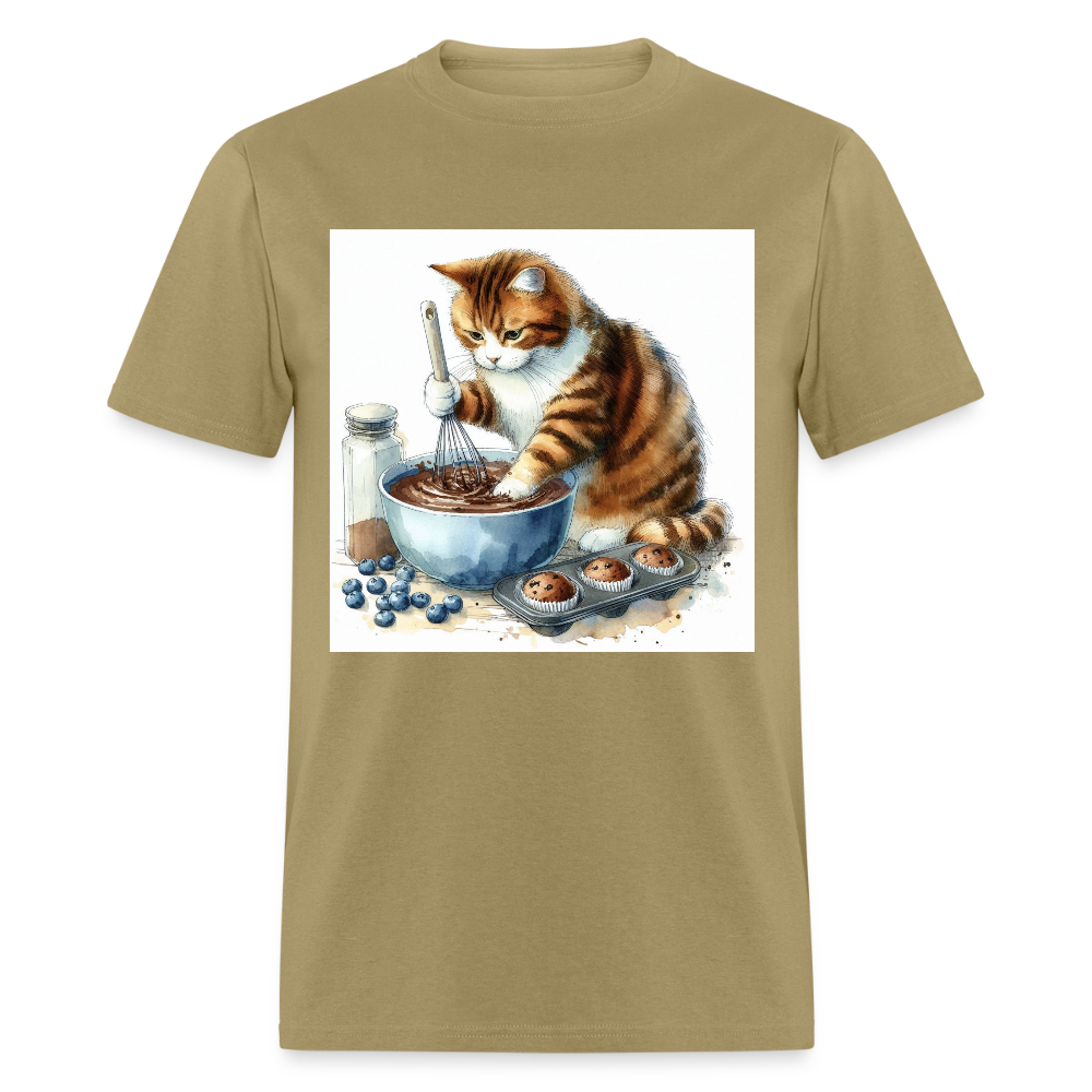 Baking Cat - khaki
