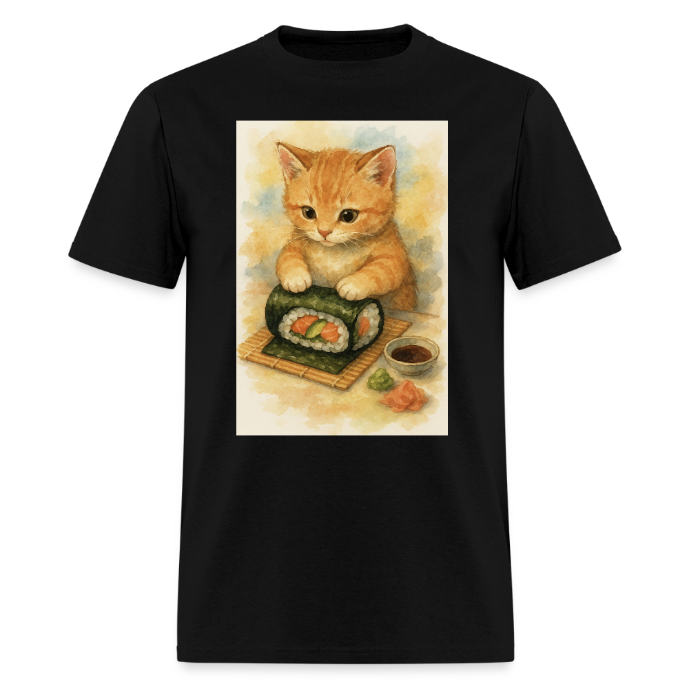 Sushi Chef Cat - black