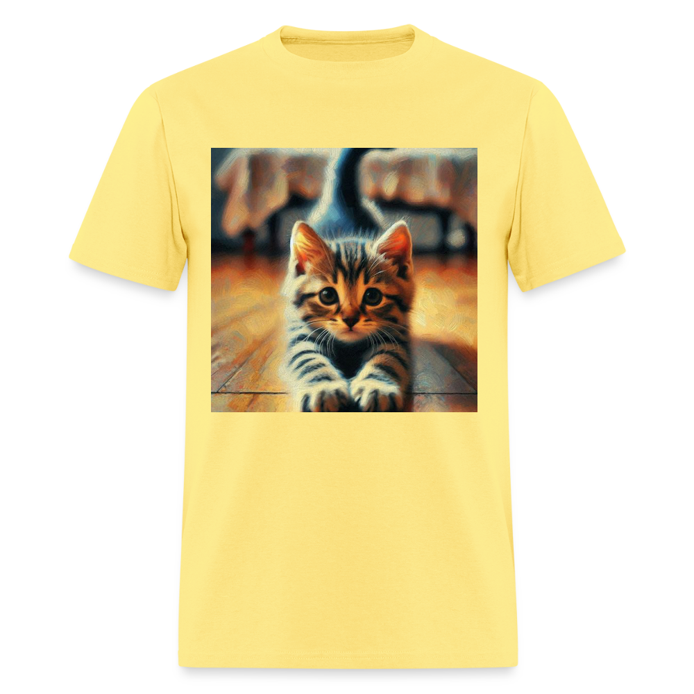 Yoga Kitten - cornsilk