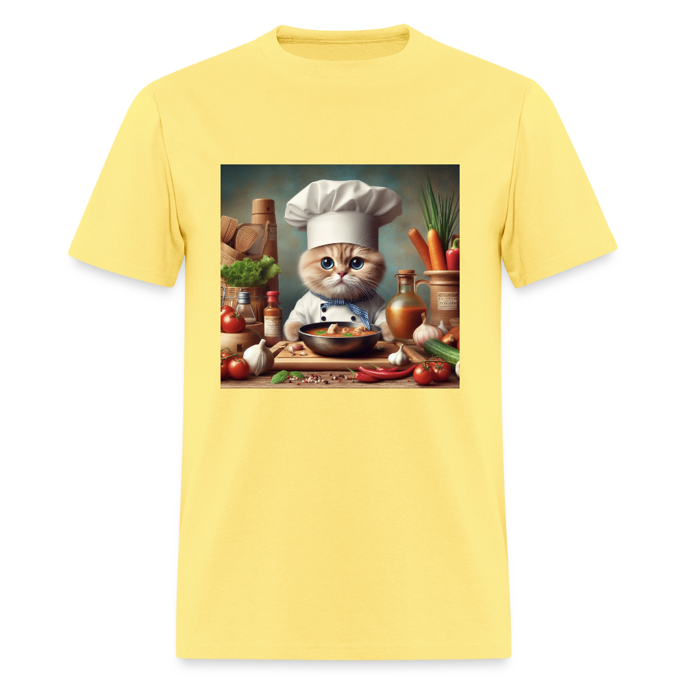 Cooking Cat - cornsilk