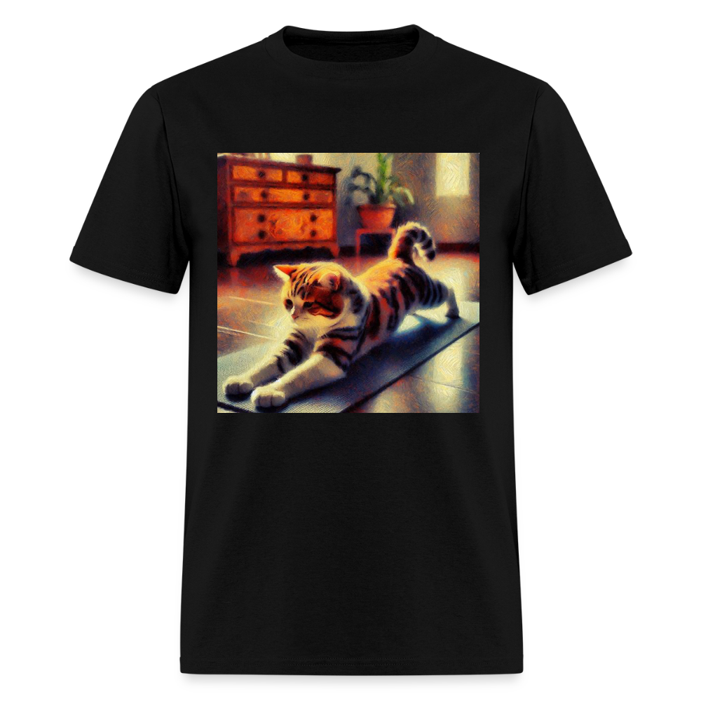 Yoga Cat - black