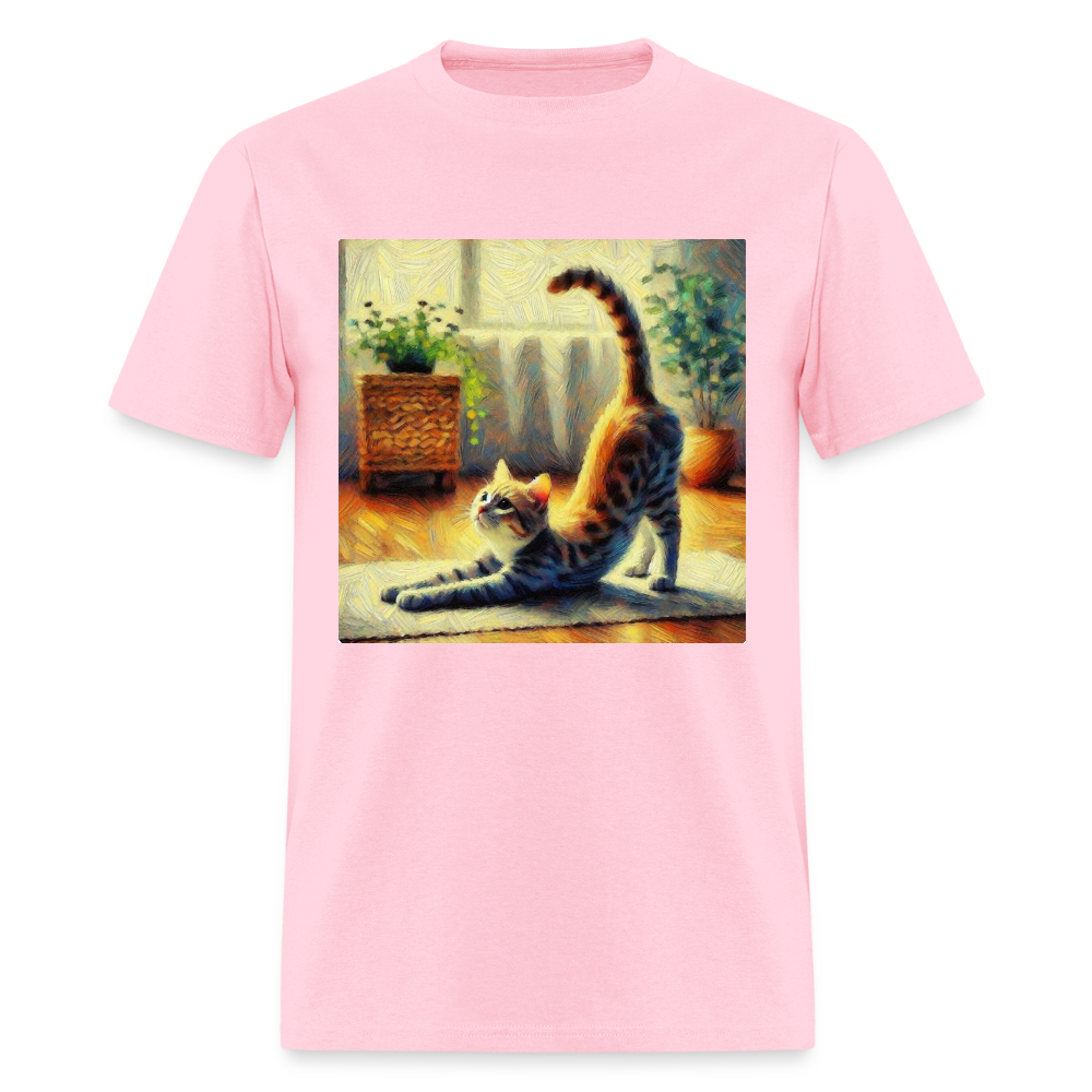 Yoga Cat - pink