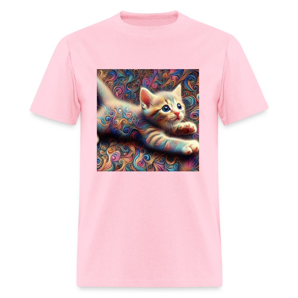 Tie Dye Kitten - pink