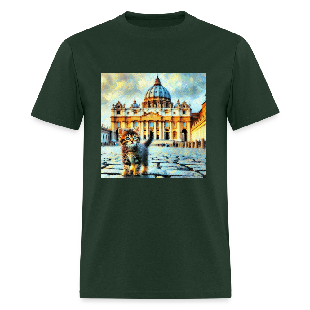 Vatican Kitten - forest green