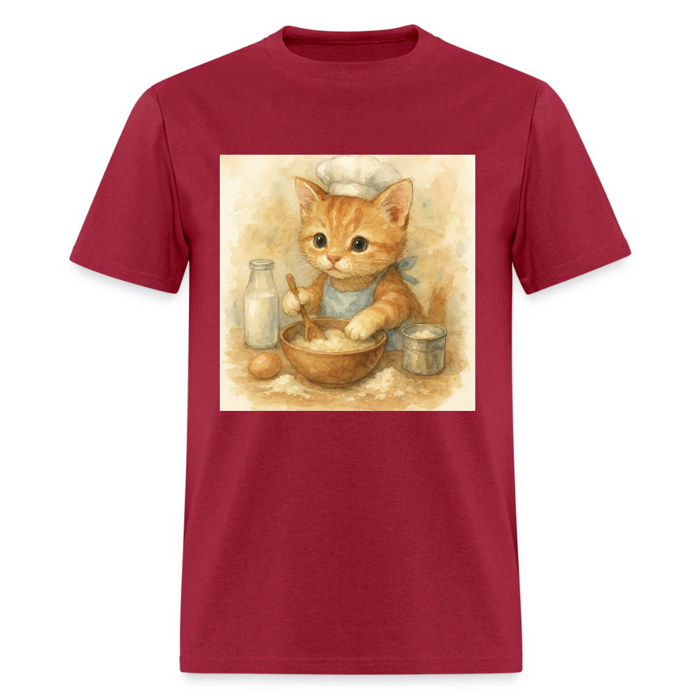 Cooking Kitten - dark red