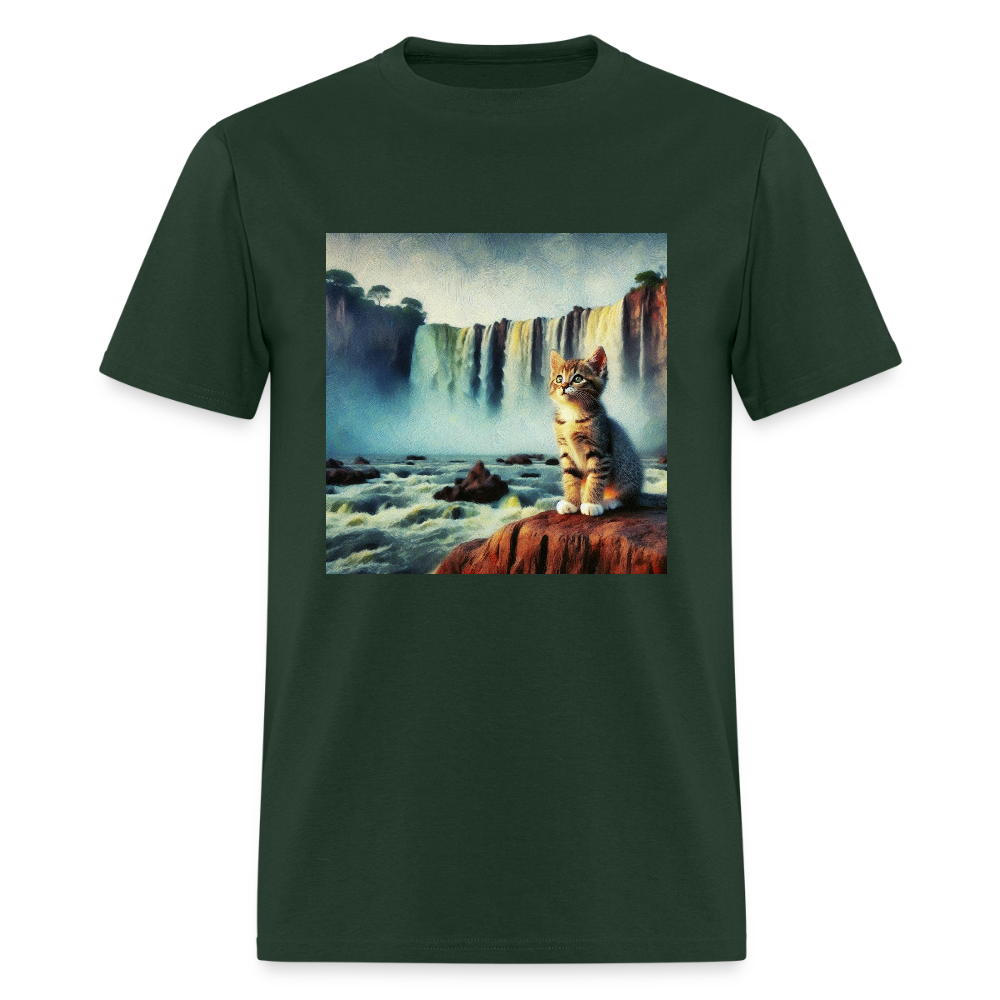 Victoria Falls Kitten - forest green