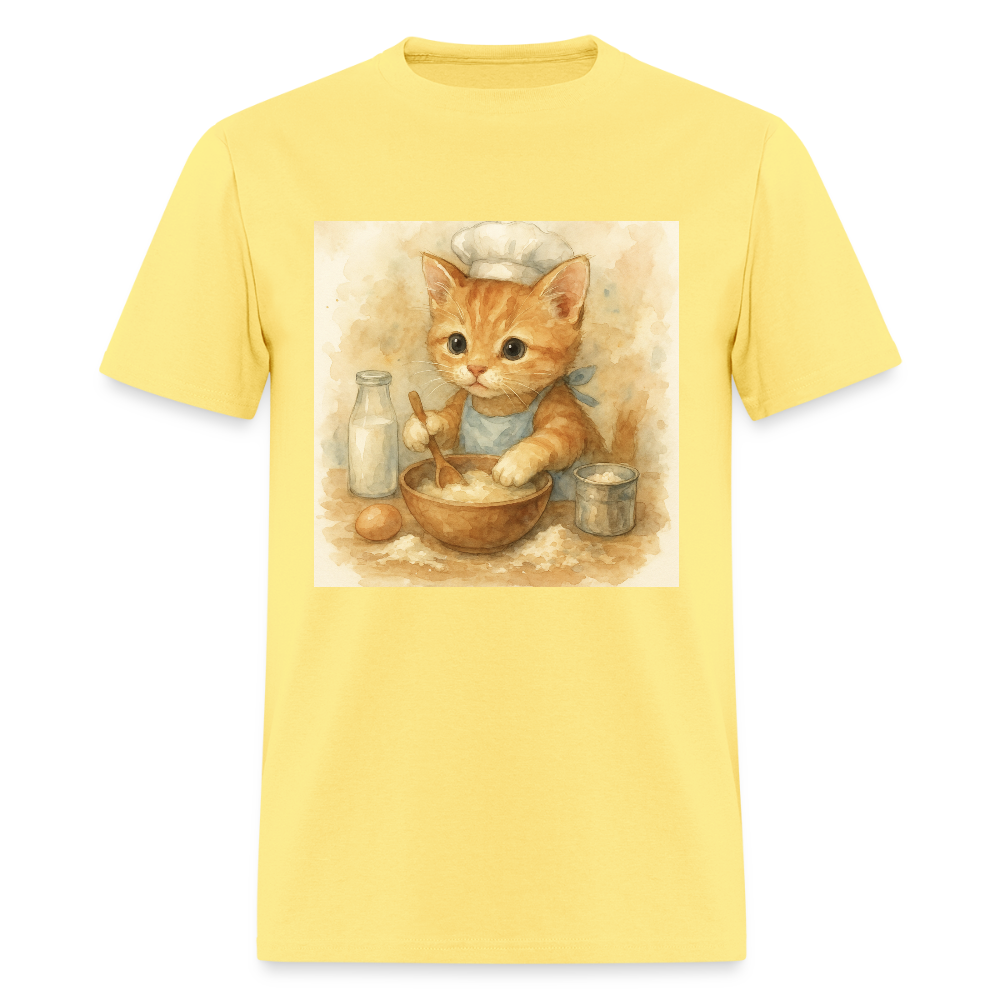 Cooking Kitten - cornsilk
