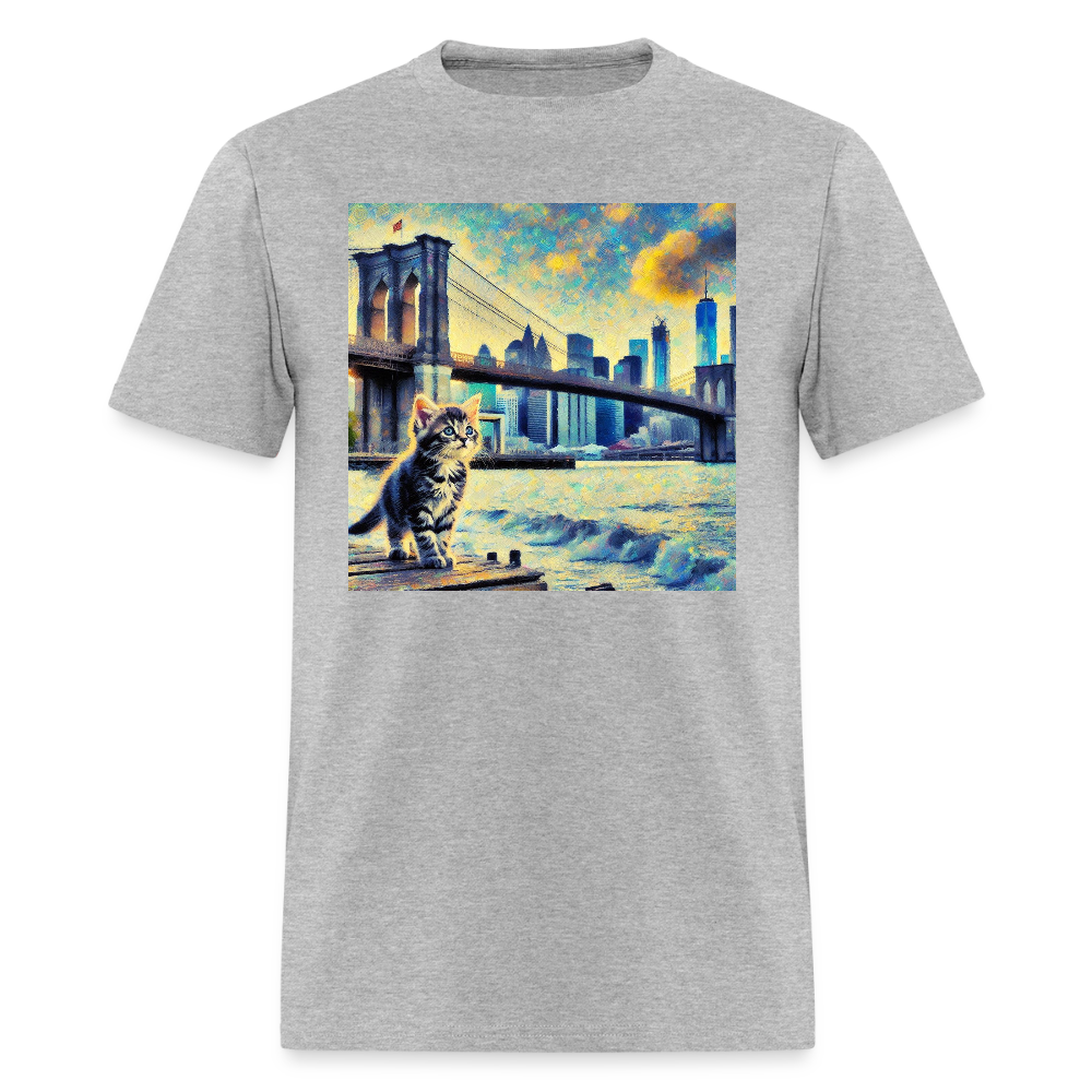 New York City Kitten - heather gray