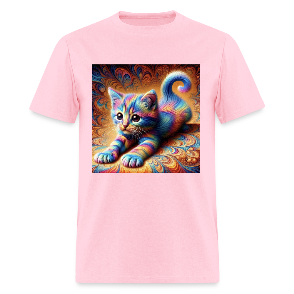 Tie Dye Kitten - pink