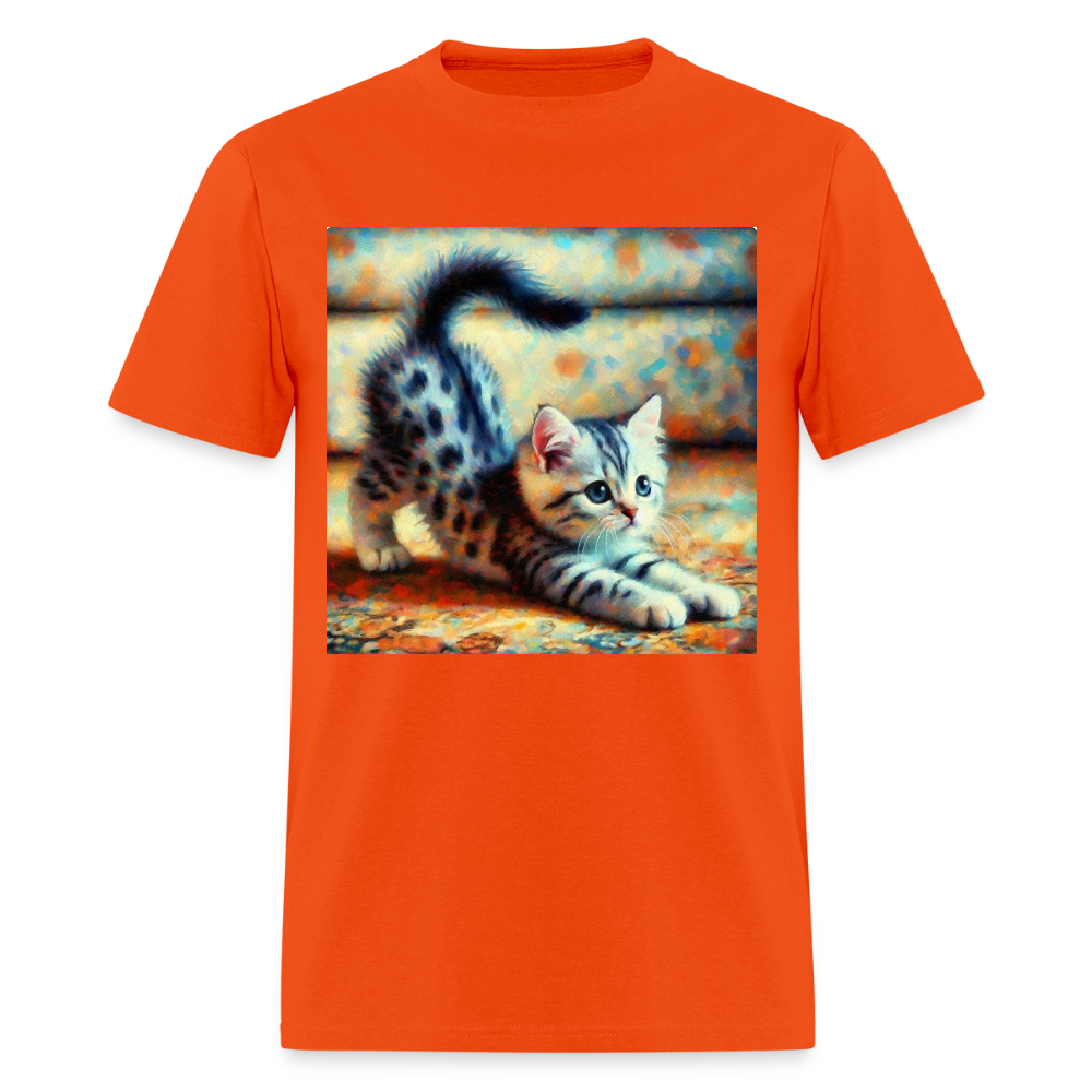 Yoga Kitten - orange
