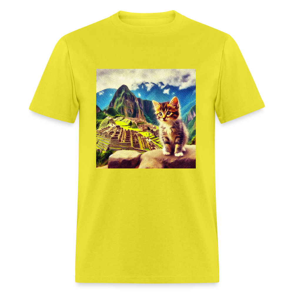 Machu Picchu Kitten - yellow