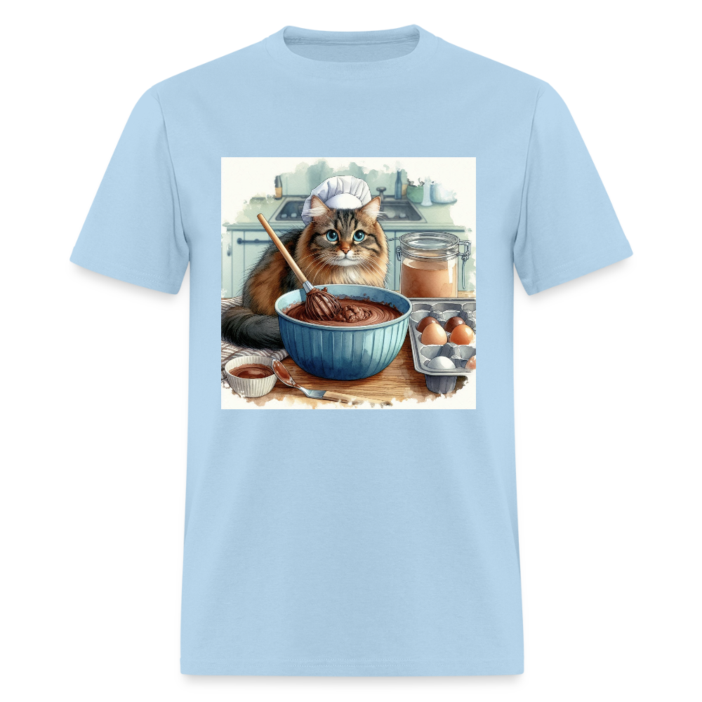Baking Cat - powder blue