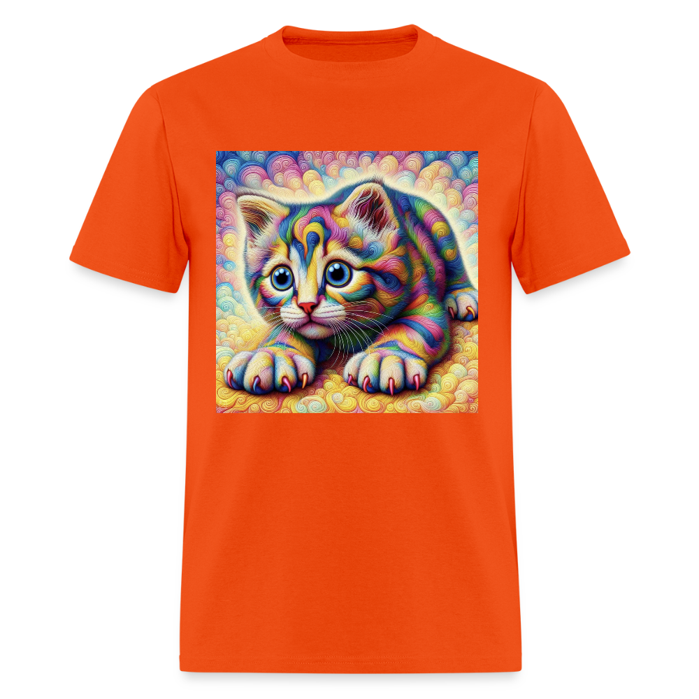 Tie Dye Kitten - orange