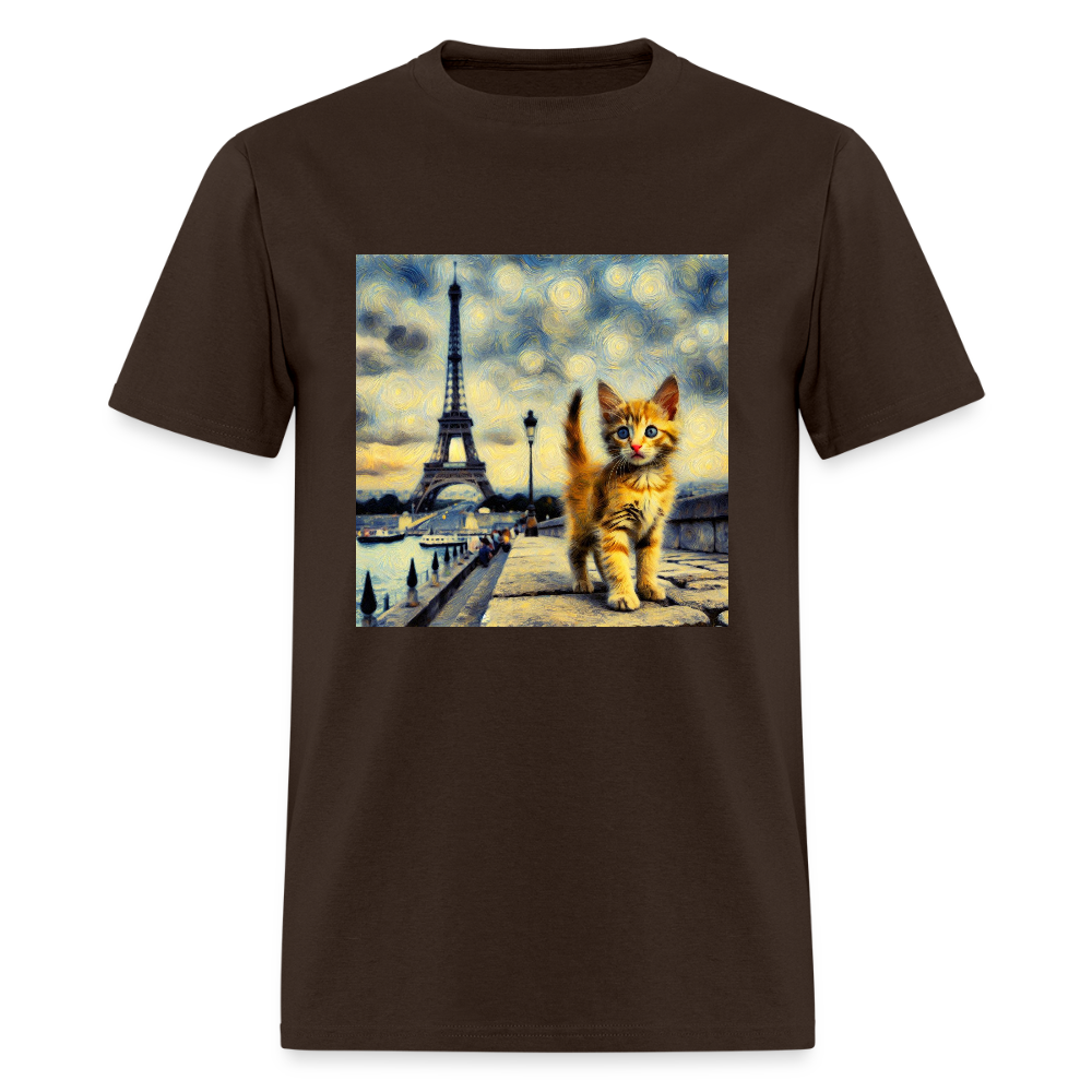 Eiffel Tower Kitten - brown